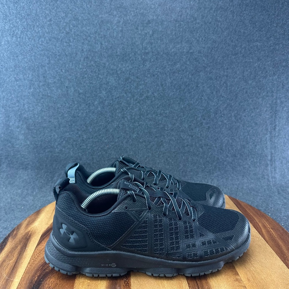 Under Armour Micro G Strikefast Womens Size 8.5 Black Tactical Shoes